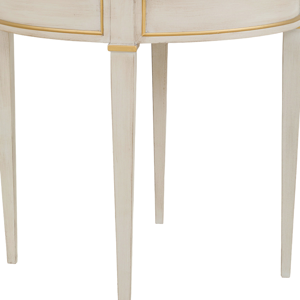 Fairfield Chair Matteo Linea Champagne Mist Round End Table Set of 2