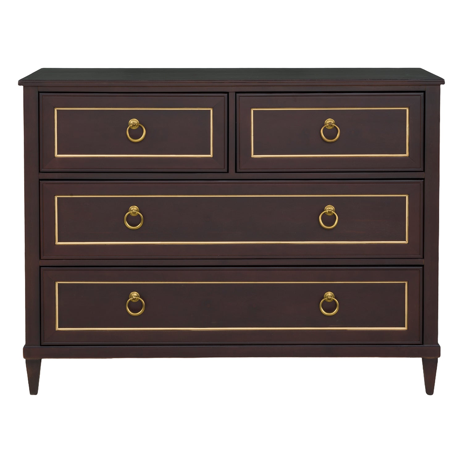 Fairfield Chair Matteo Palazzo Cafe Mocha Four Drawer Chest