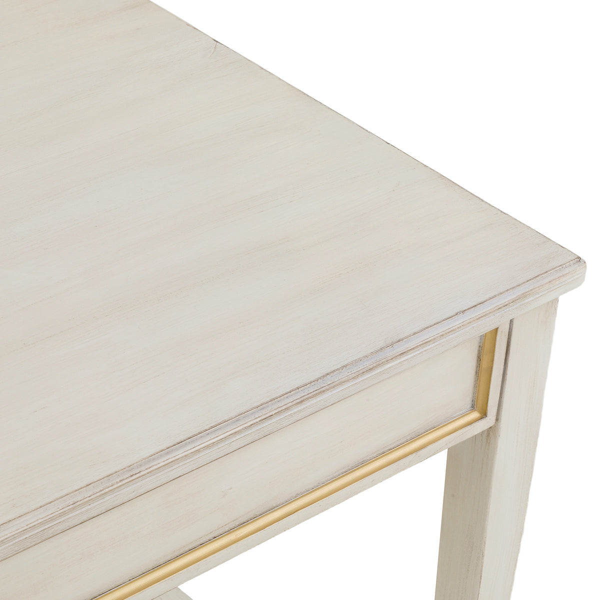 Fairfield Chair Matteo Linea Champagne Mist Rectangular One Drawer End Table Set of 2