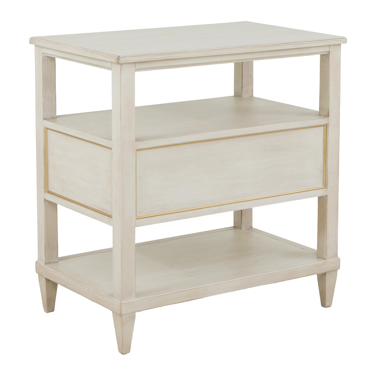 Fairfield Chair Matteo Palazzo Champagne Mist One Drawer Nightstand Set of 2
