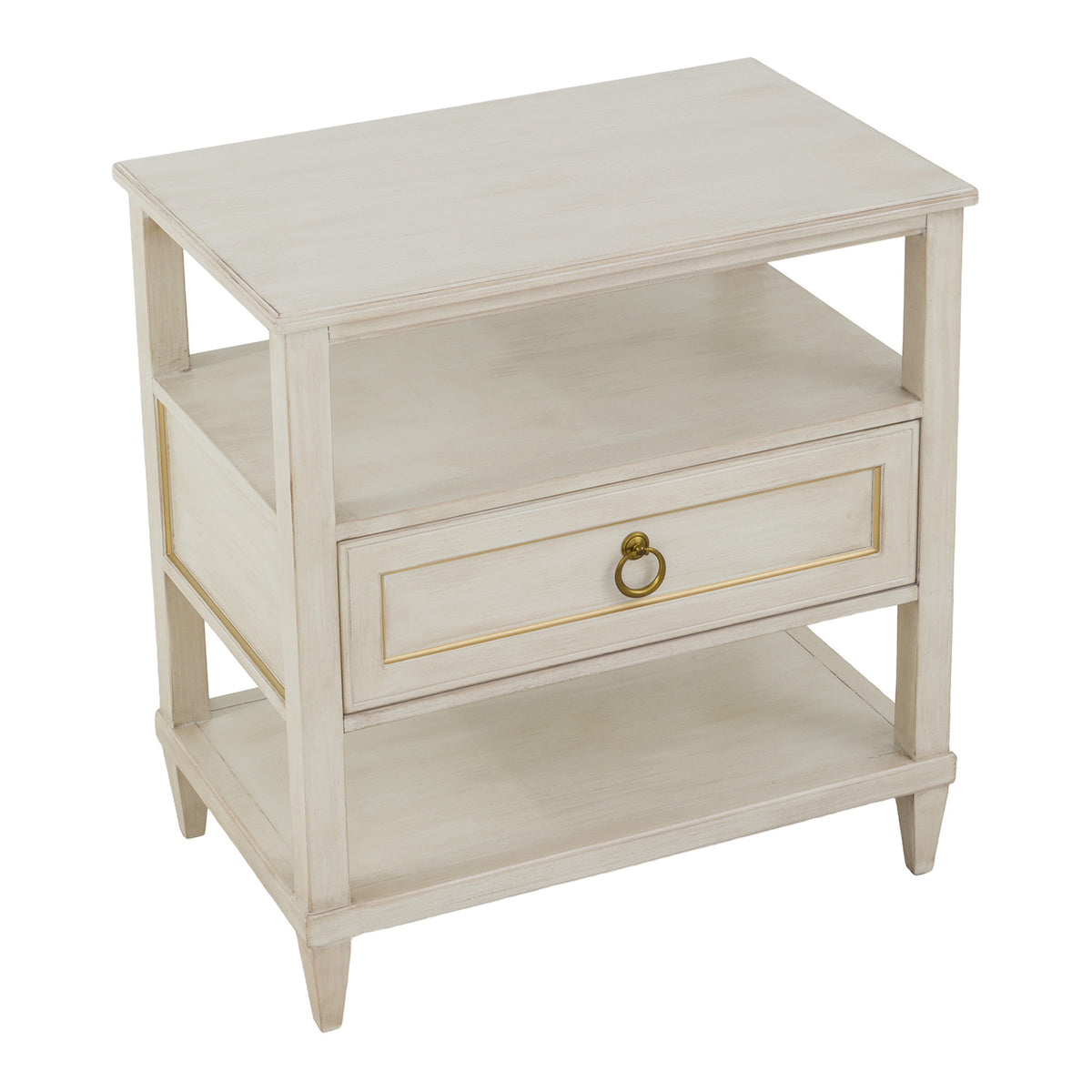 Fairfield Chair Matteo Palazzo Champagne Mist One Drawer Nightstand Set of 2