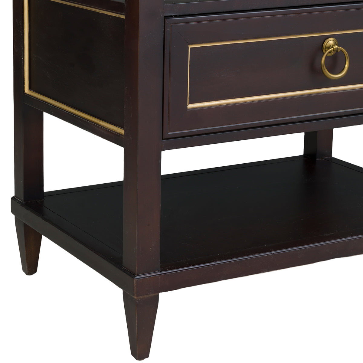 Fairfield Chair Matteo Palazzo Cafe Mocha One Drawer Nightstand Set of 2