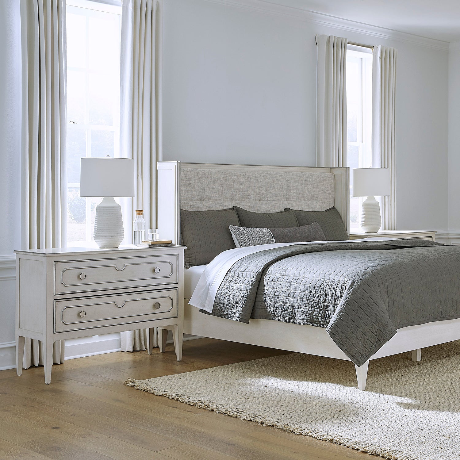 Fairfield Chair Camille Pewter Chest — view 4