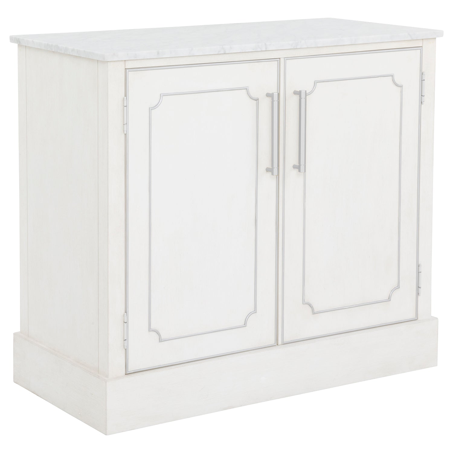 Fairfield Chair Camille Pewter Bar Cabinet — view 1