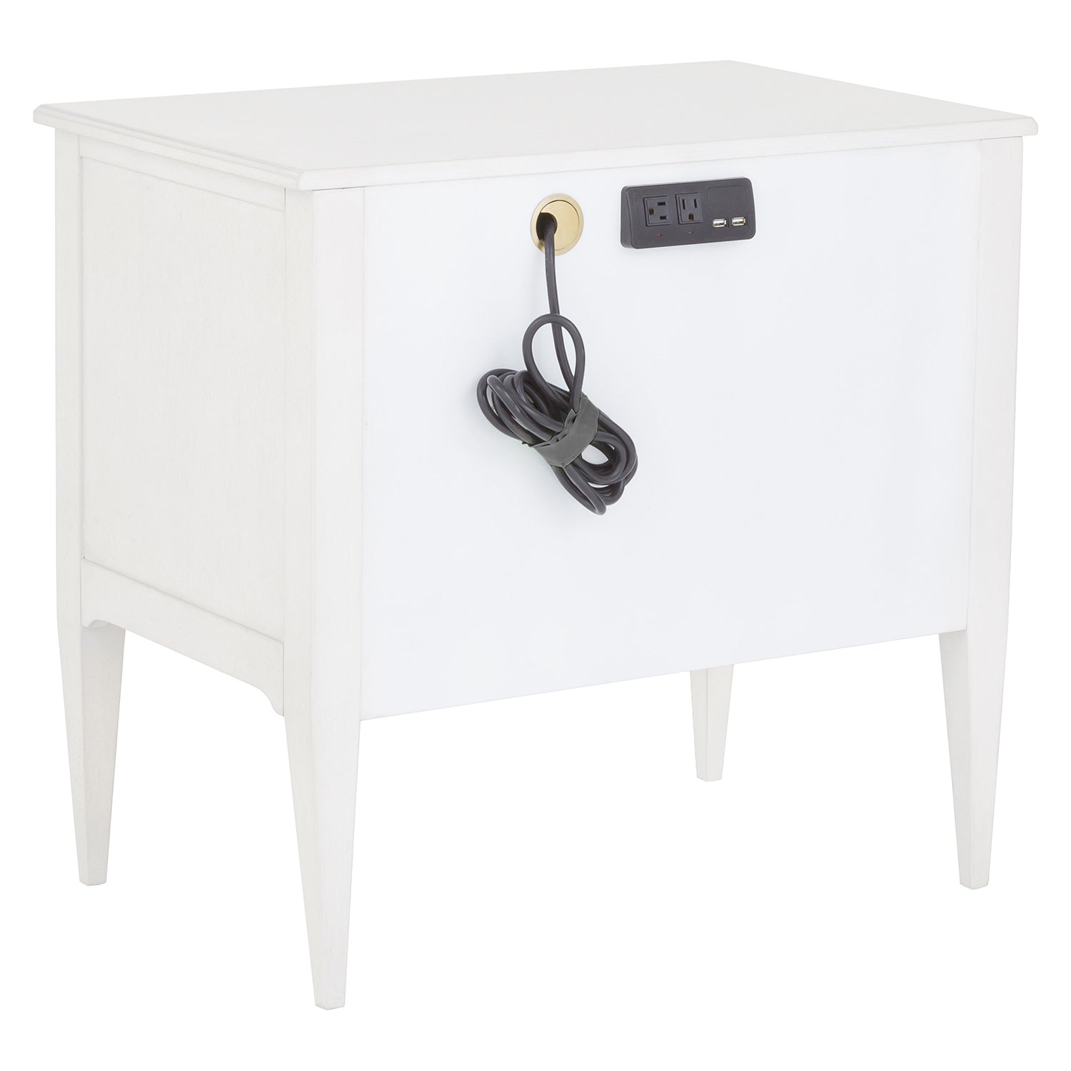 Fairfield Chair Camille Pewter Nightstand Set of 2 — view 5