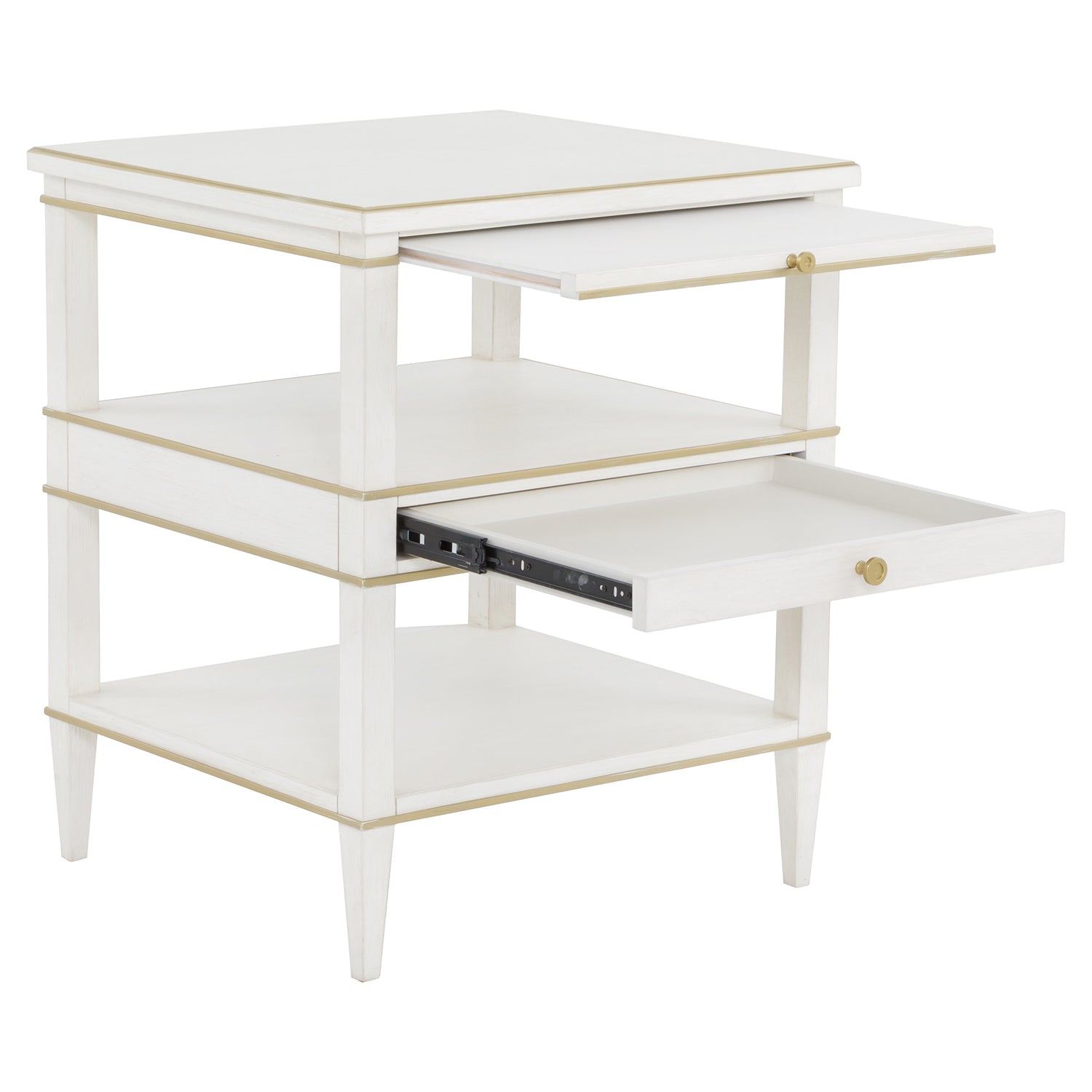 Fairfield Chair Camille Gold End Table Set of 2 — view 2