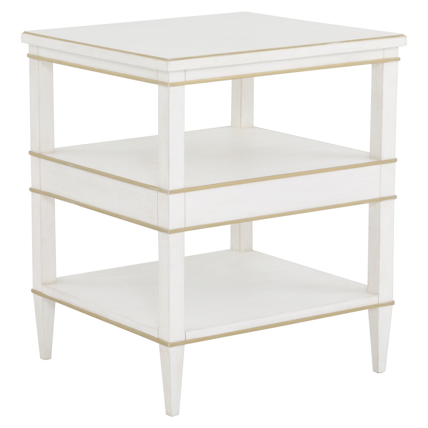 Fairfield Chair Camille Gold End Table Set of 2 — view 4