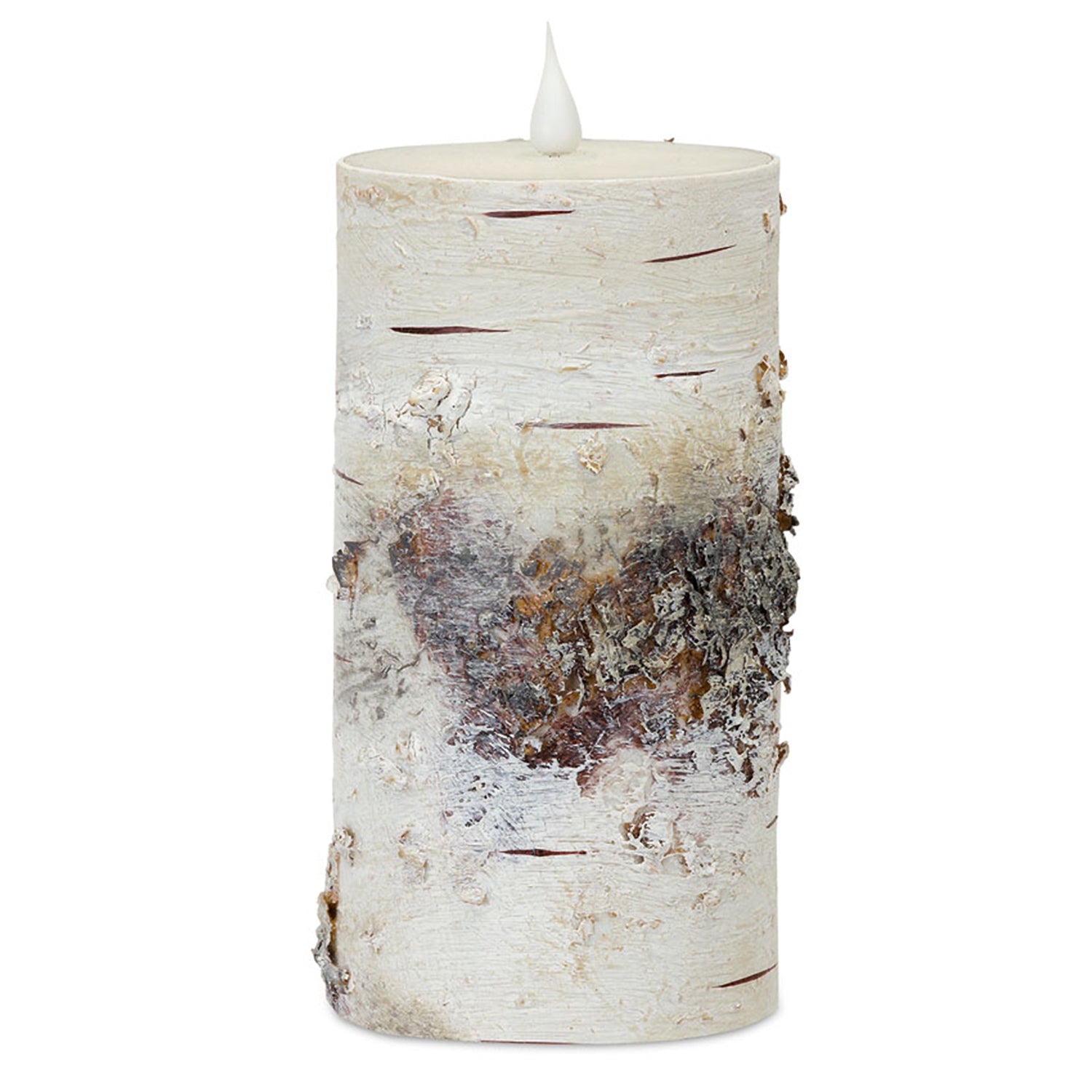 LED Birch Designer Candle