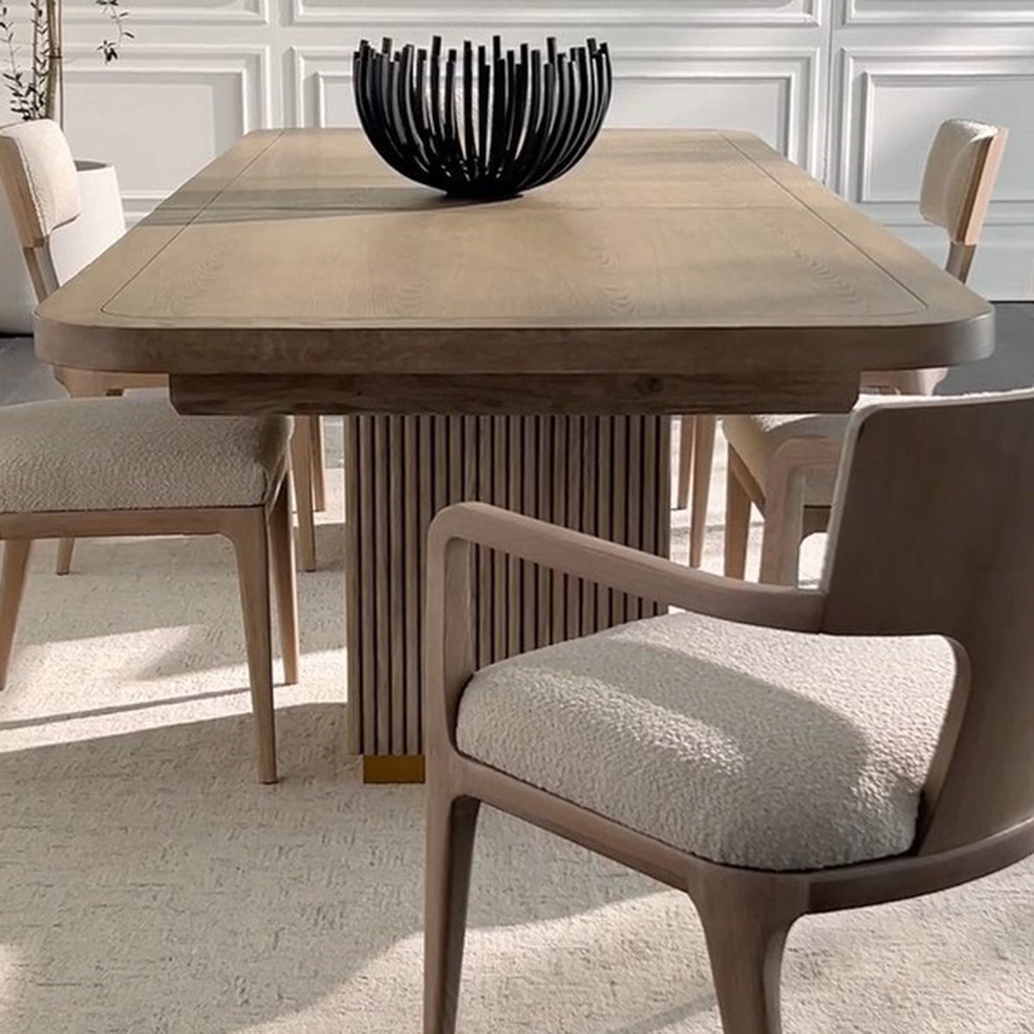 Fairfield Chair Everett Double Pedestal Dining Table
