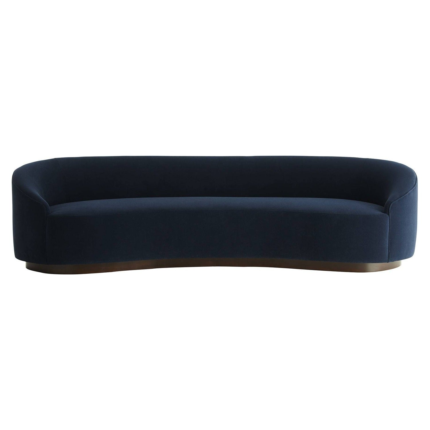 Arteriors Turner Indigo Velvet Sofa