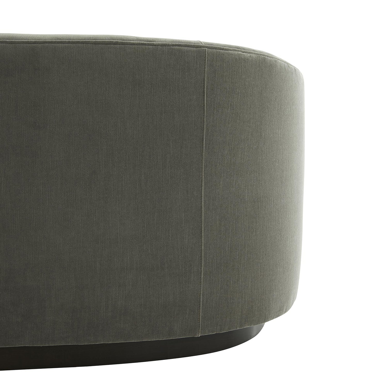 Arteriors Turner Sharkskin Velvet Gray Ash Sofa
