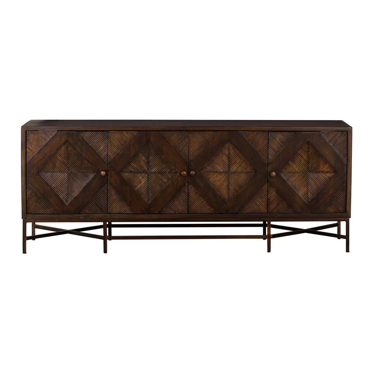 Fairfield Chair Sundries Palm Leaf Credenza