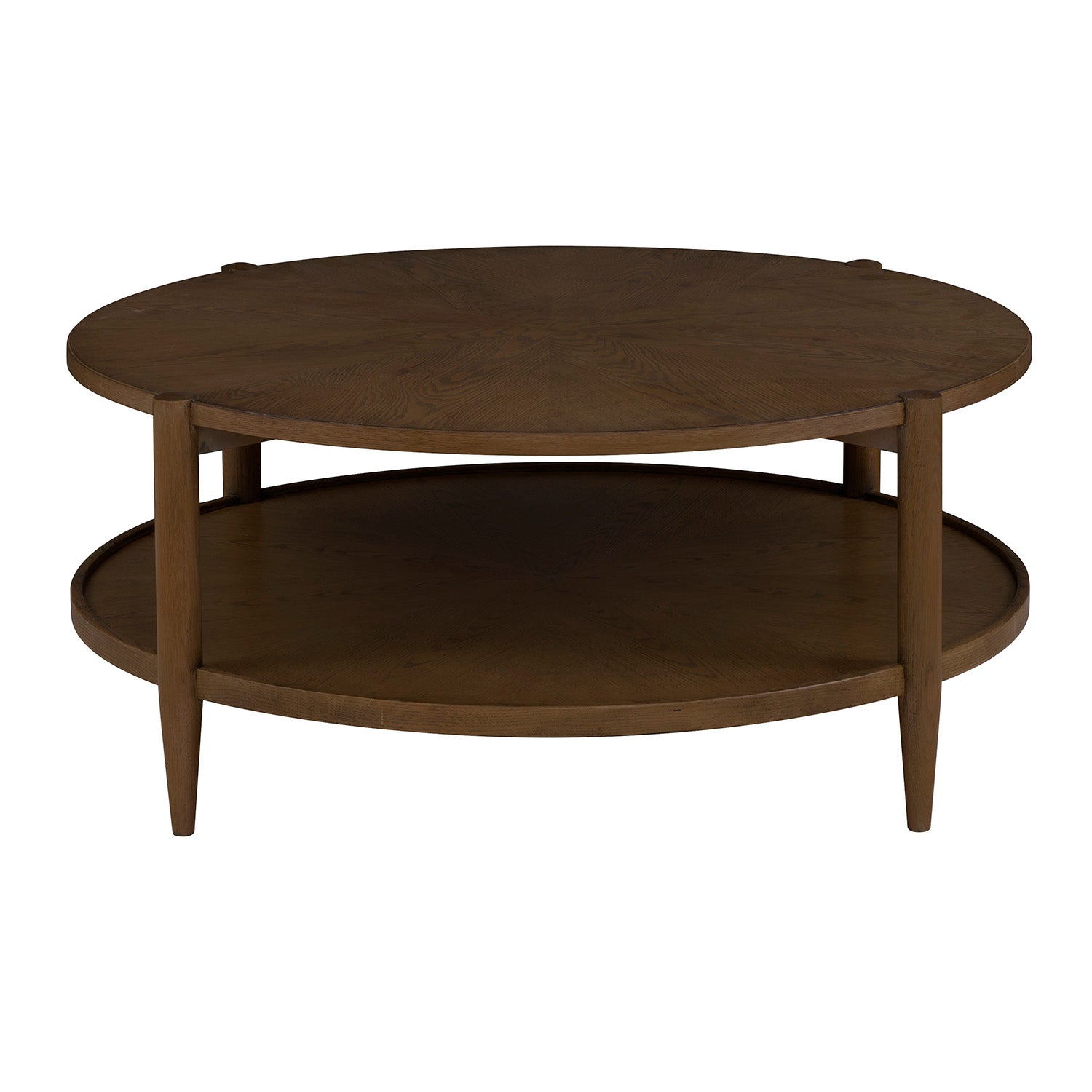 Fairfield Chair Maxwell Caramel Round Cocktail Table