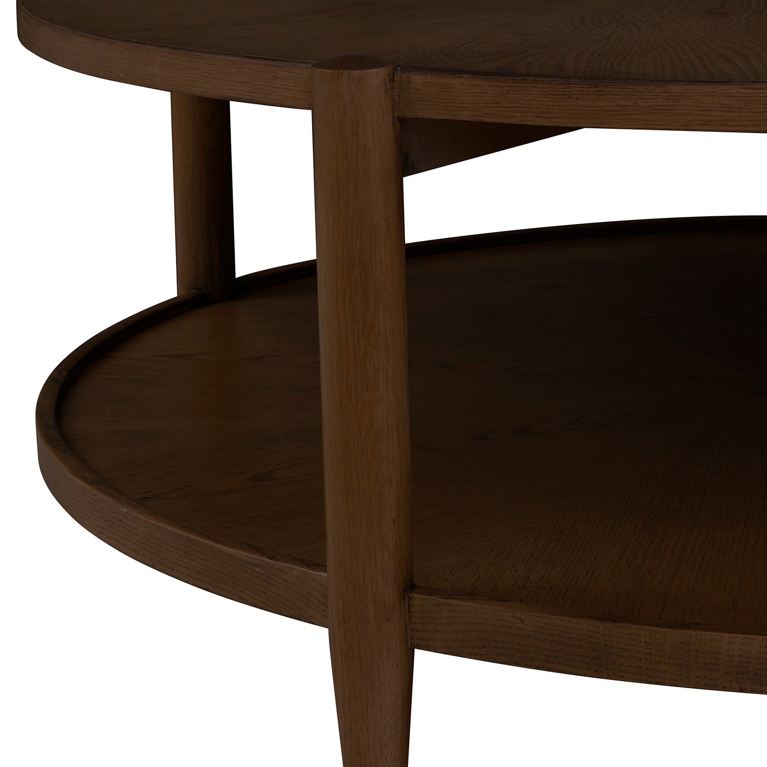 Fairfield Chair Maxwell Caramel Round Cocktail Table