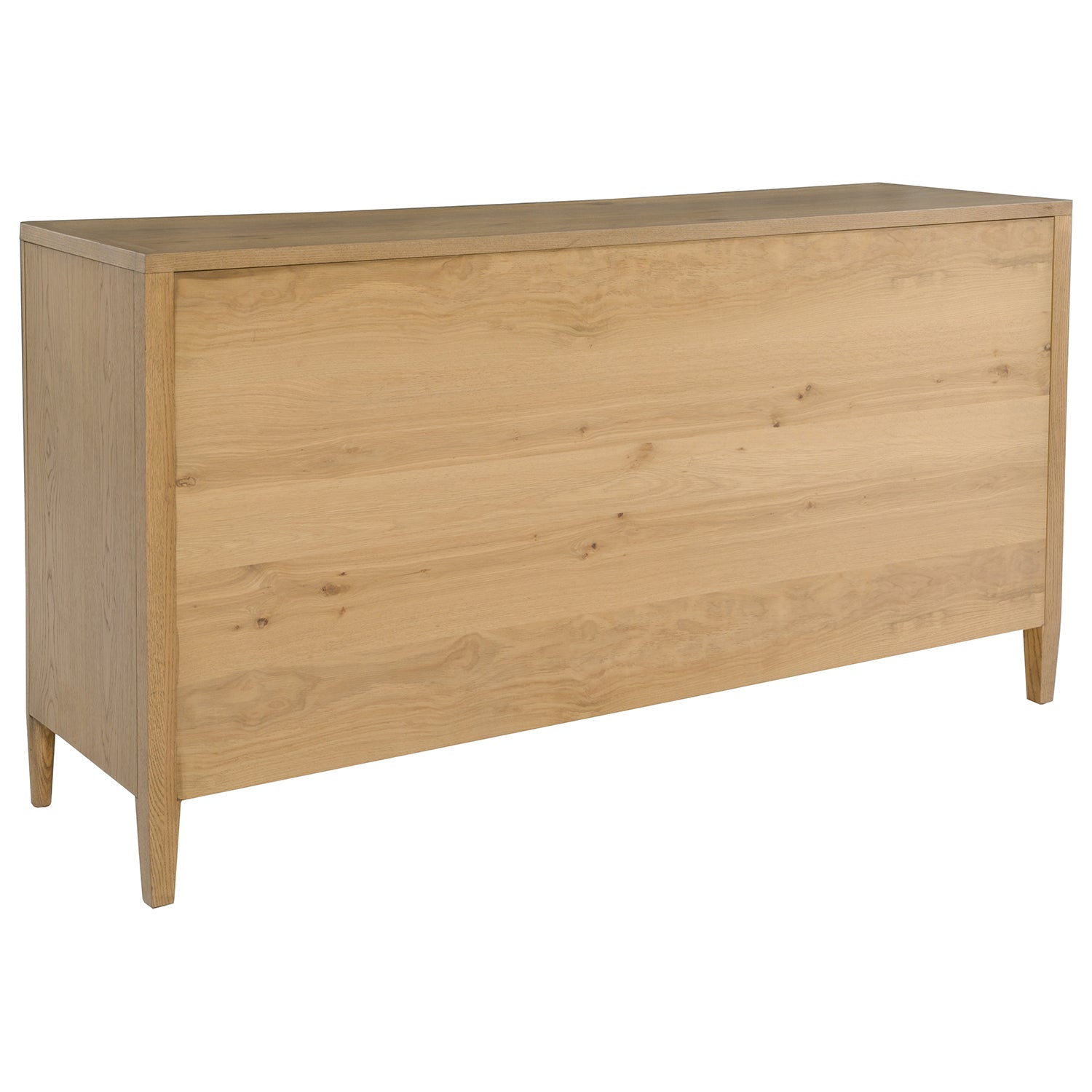 Maxwell Sunlit Oak Dresser surface detail