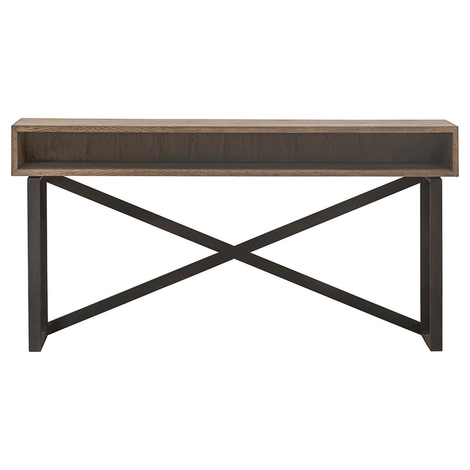 Fairfield Chair Arcadian Open Storage Console Table