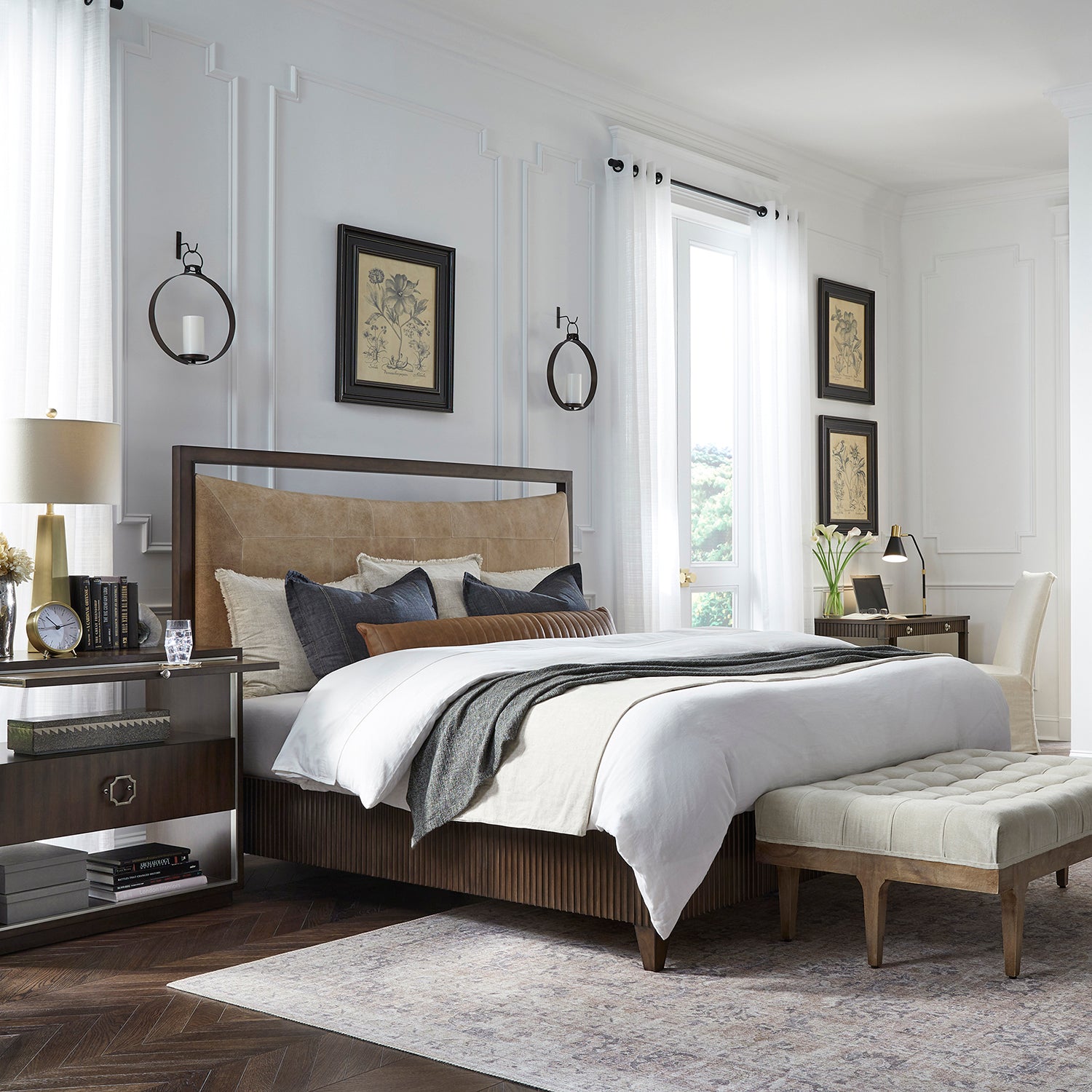 Fairfield Chair West Camden Dark Bed