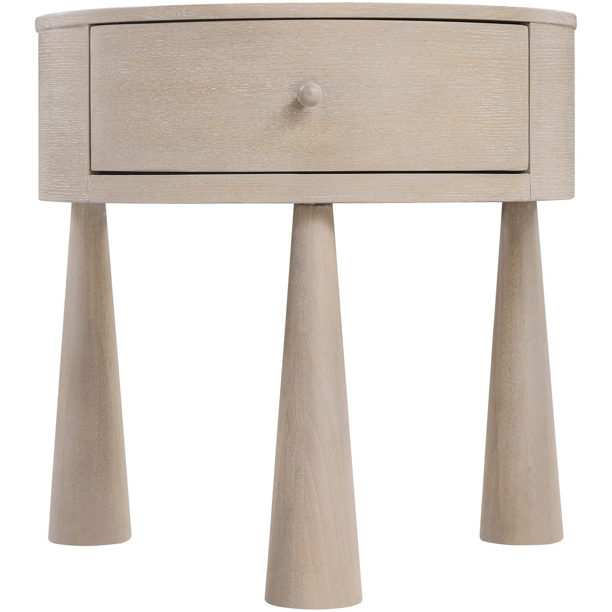 Oasis 23.75in Natural Acacia Veneer And Solid Wood Nightstand Set of 2