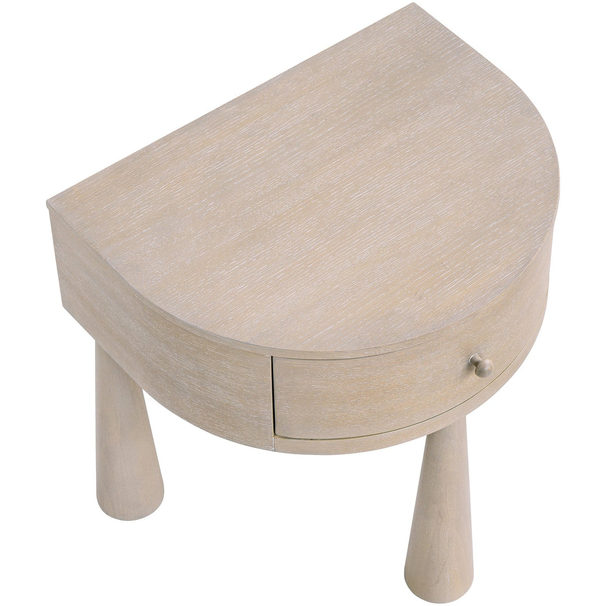 Oasis 23.75in Natural Acacia Veneer And Solid Wood Nightstand Set of 2