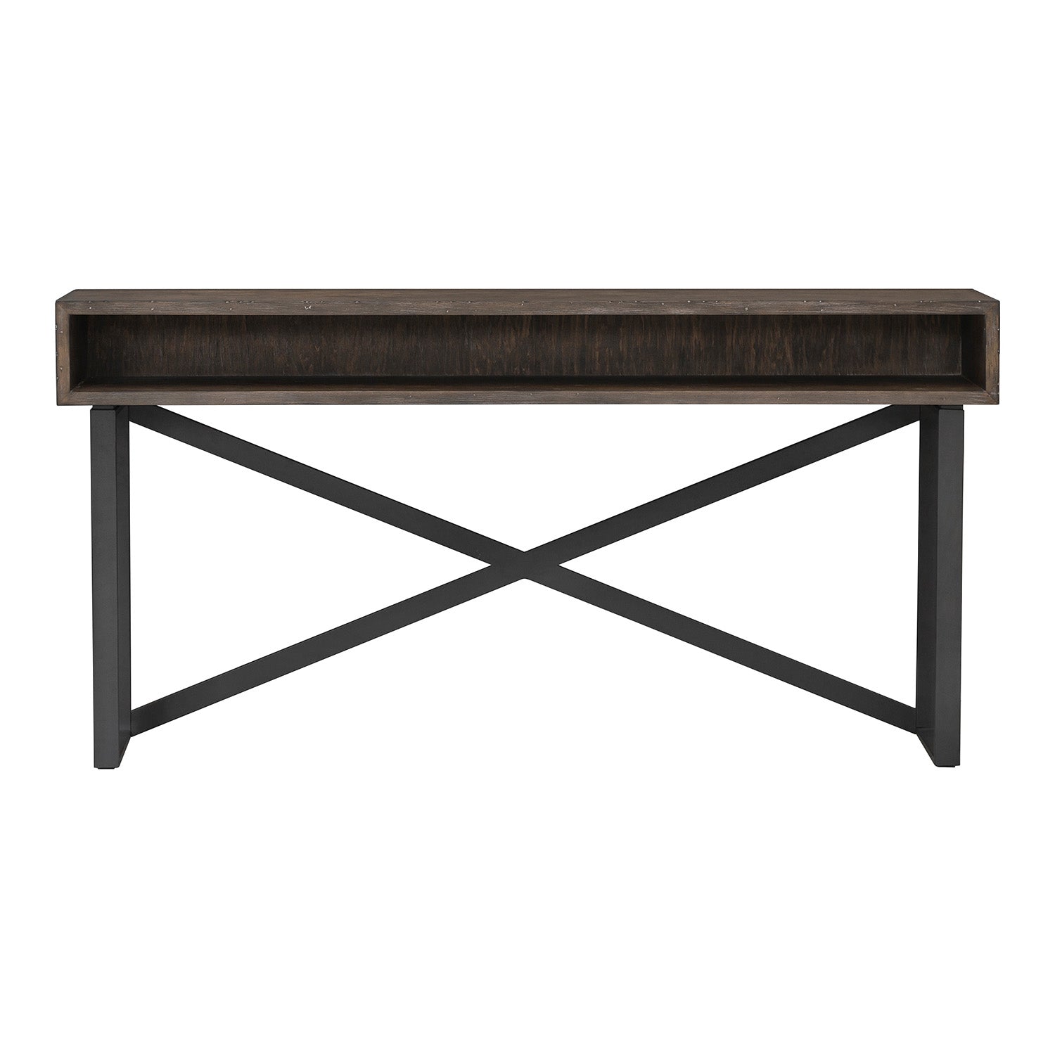 Fairfield Chair Rustique Open Storage Console Table