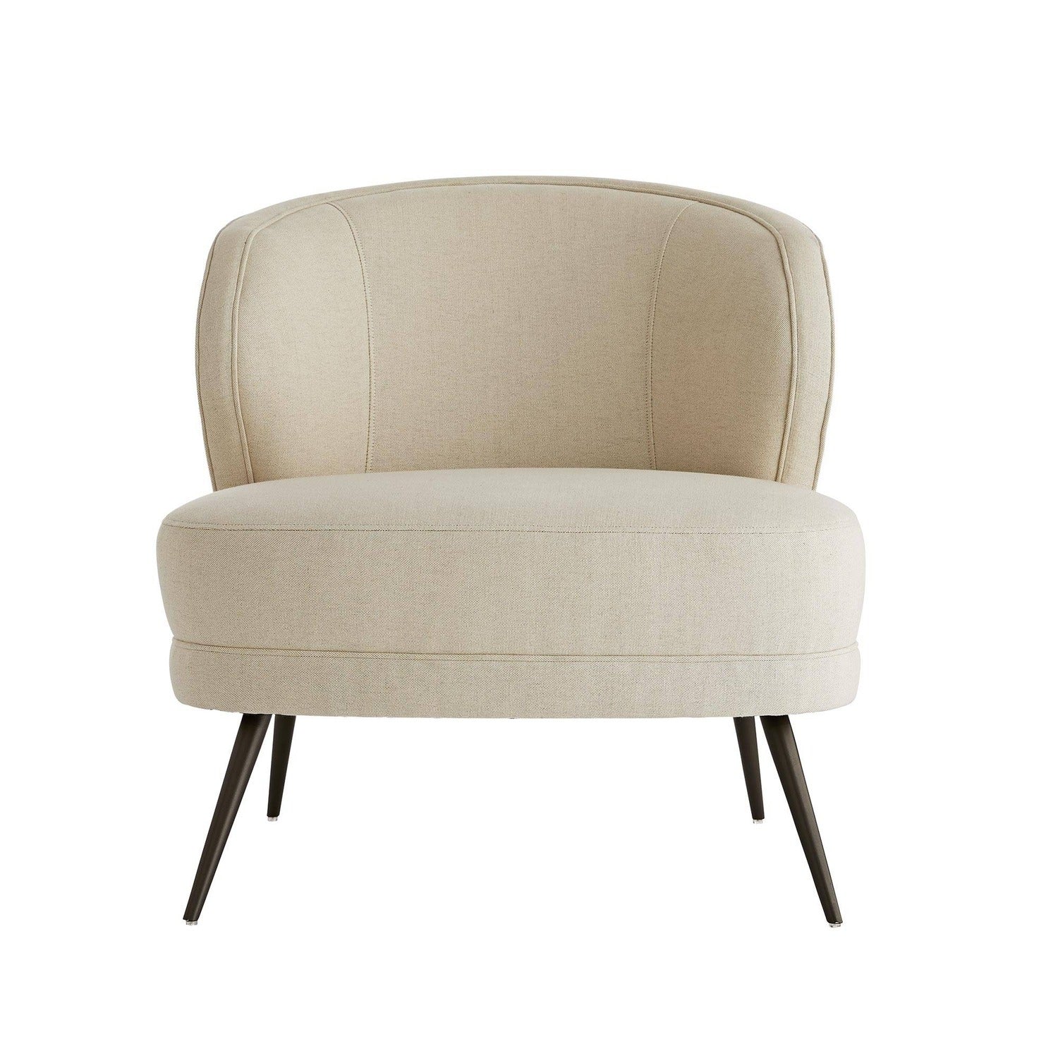Arteriors Kitts Flax Linen Chair