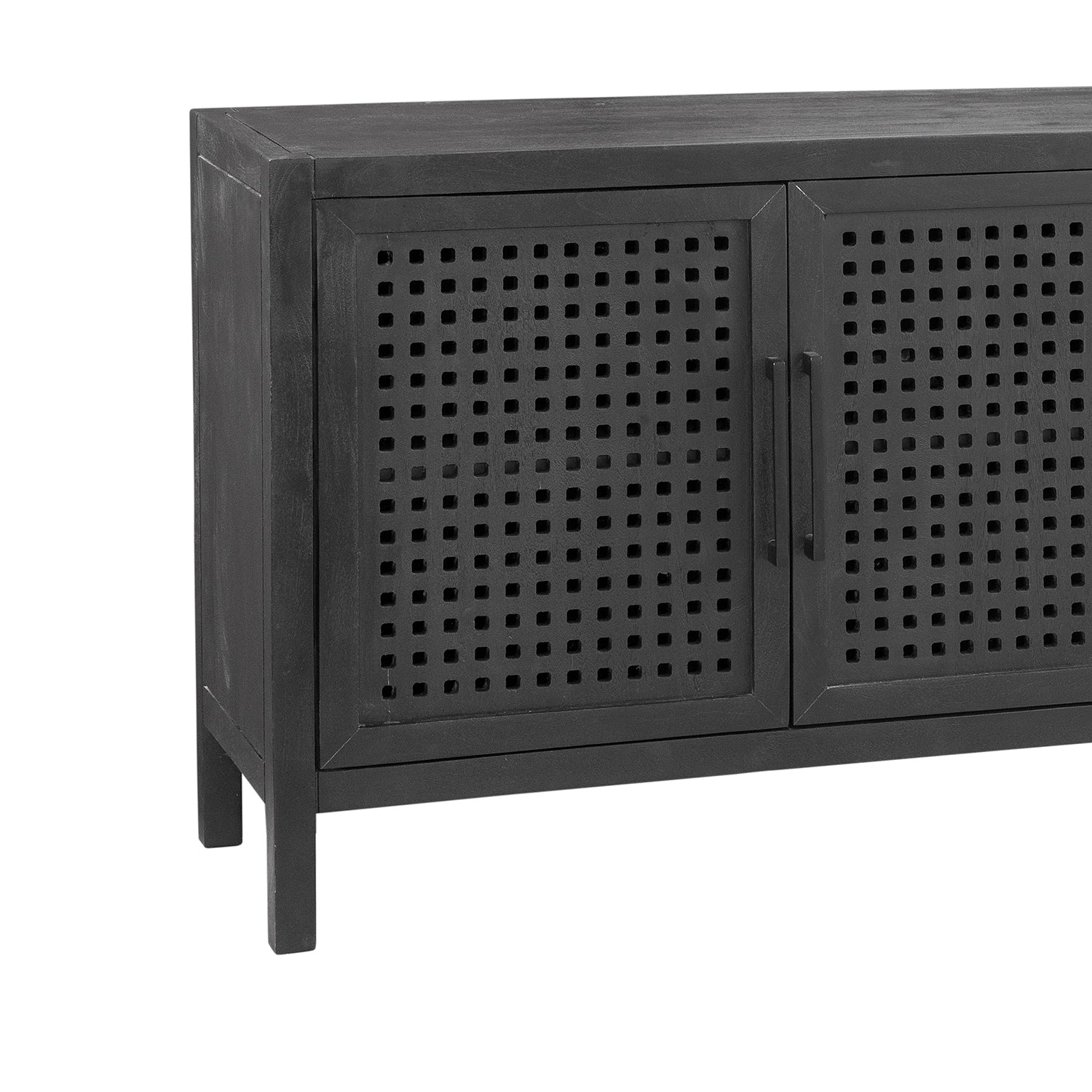 Bassett Mirror Pentak Black Server