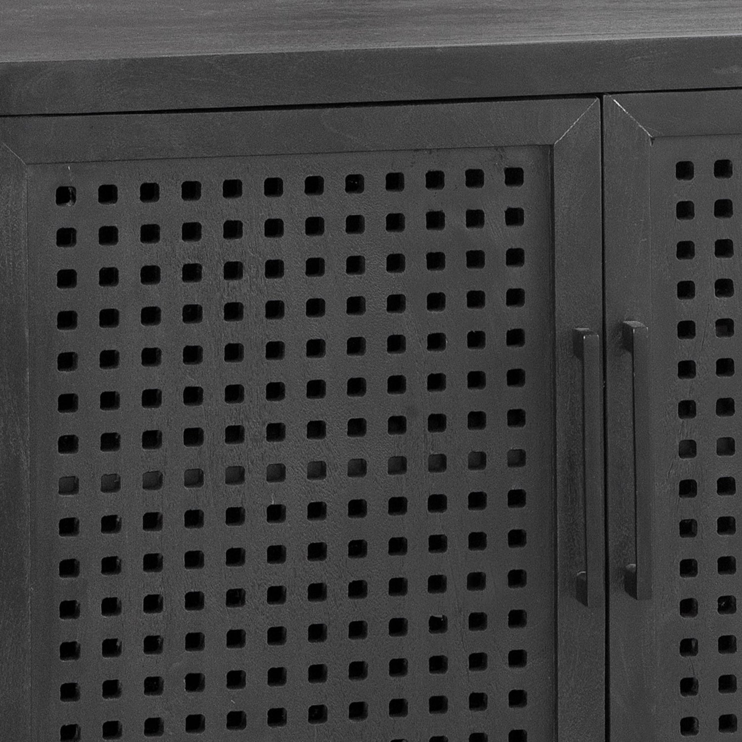 Bassett Mirror Pentak Black Server