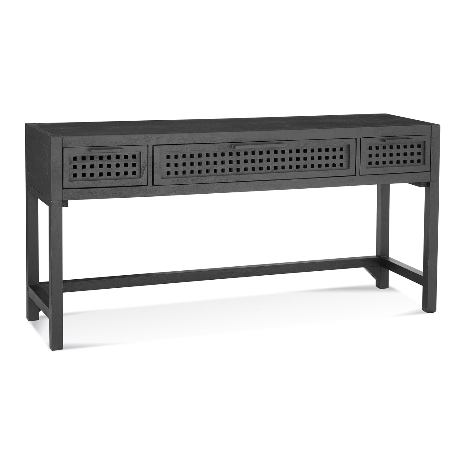 Bassett Mirror Pentak Black Console Table