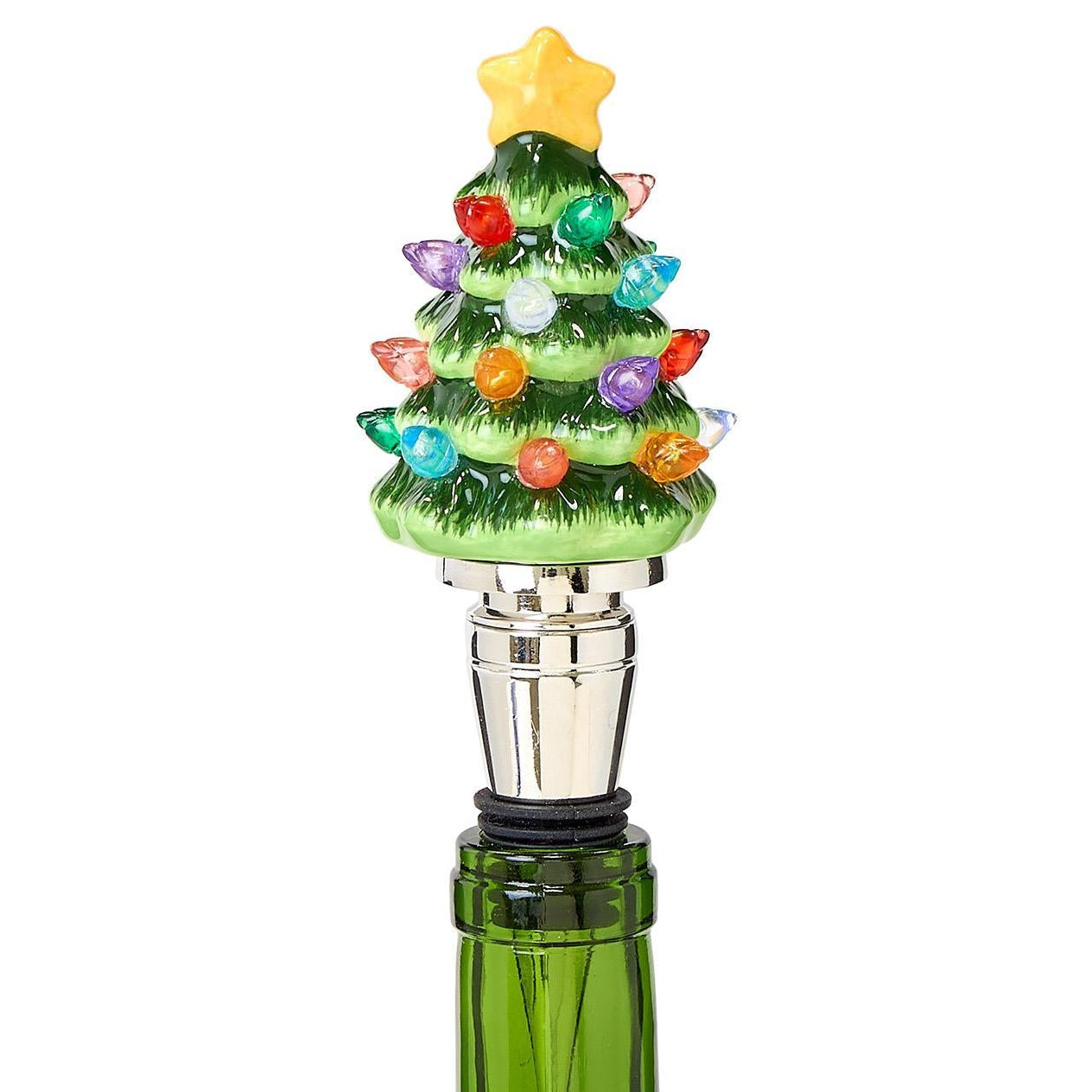 Light-Up Tree Bottle Stopper in Gift Box