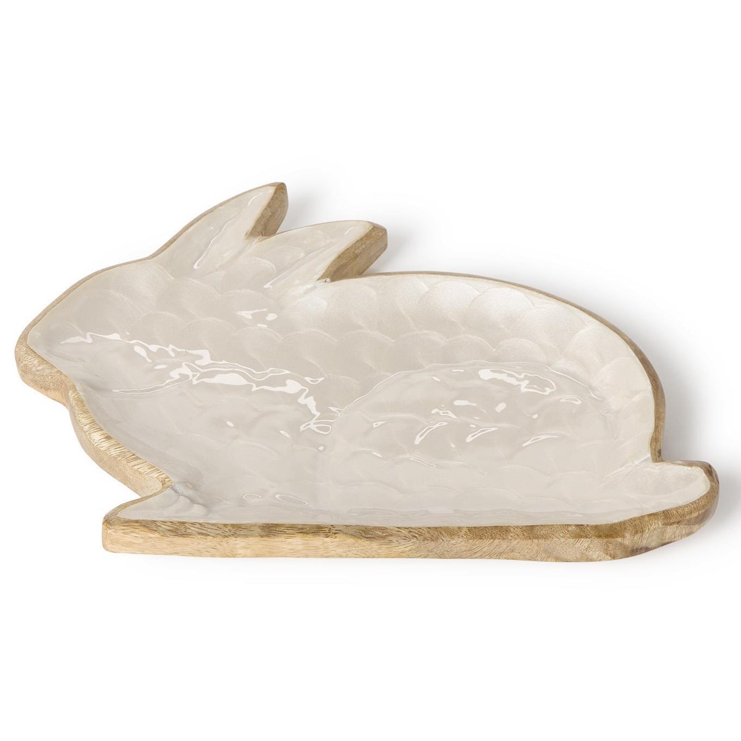 Hand-Crafted Bunny Tray/Platter