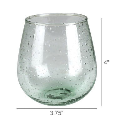 Estancia Stemless Wine Glass Set of 4