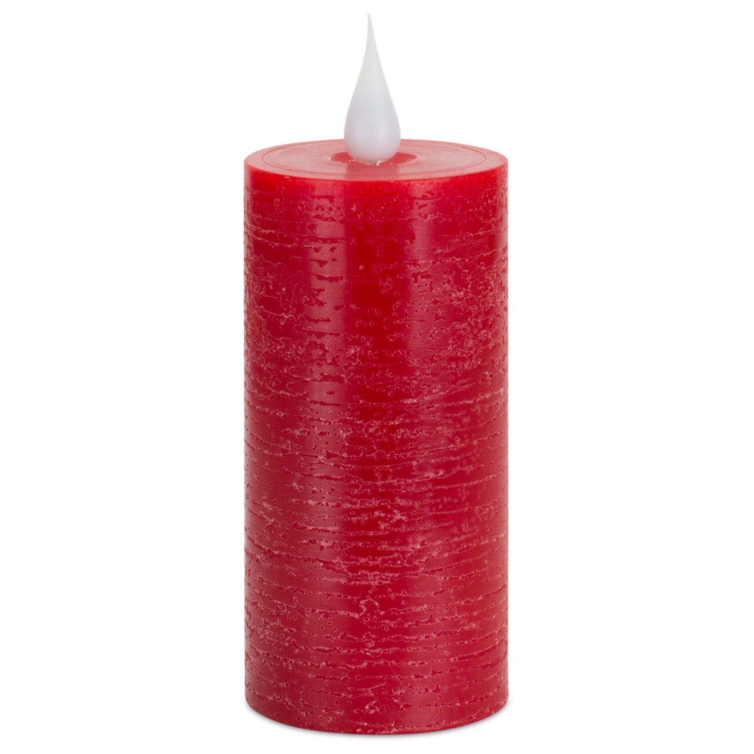 Red LED Designer Wax Candle