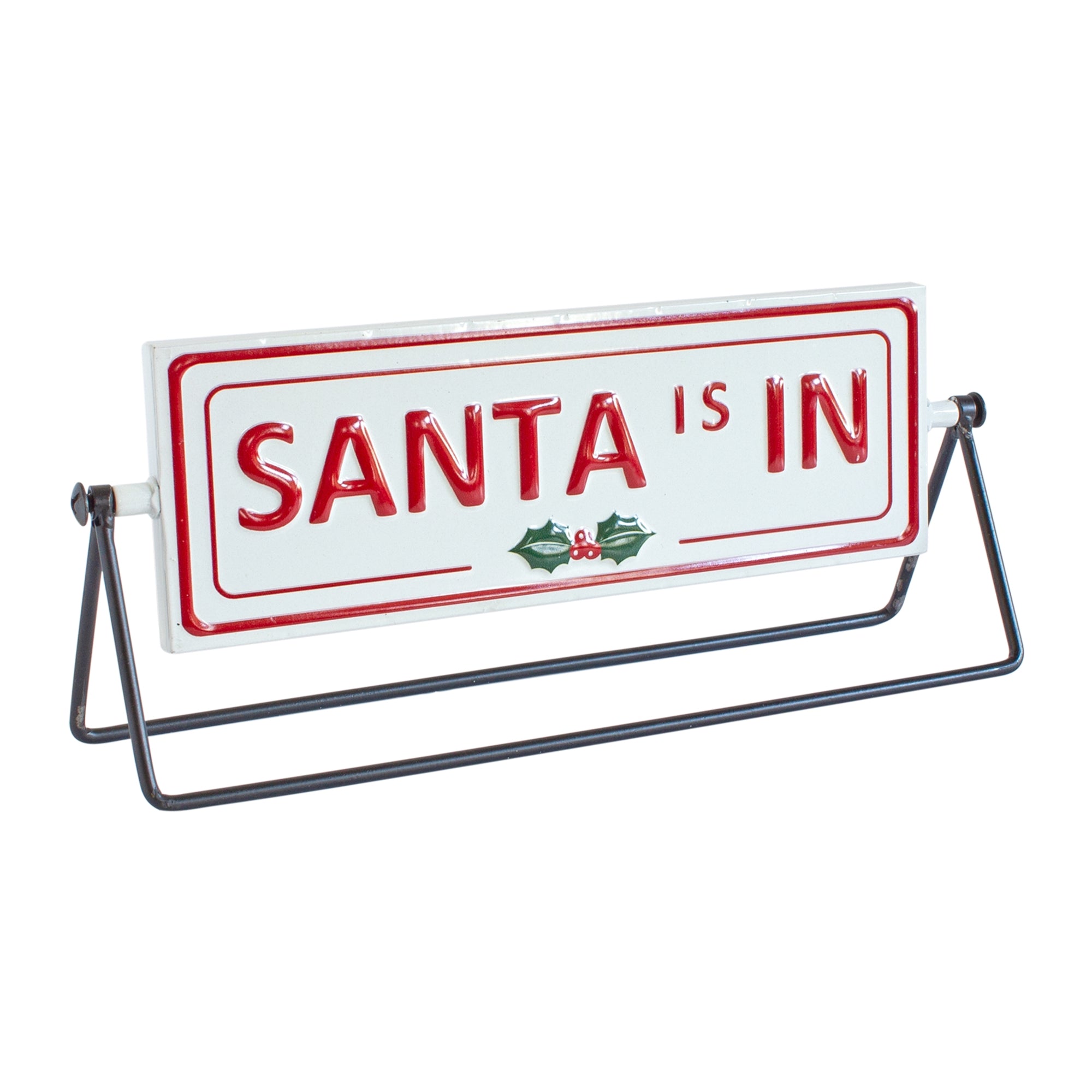 Reversible Christmas Sentiment Table Sign Set of 2