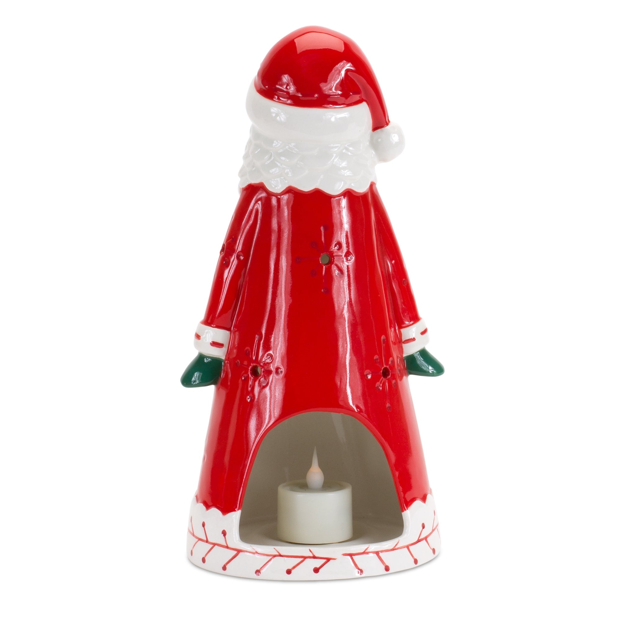 Santa Tea Light Holder