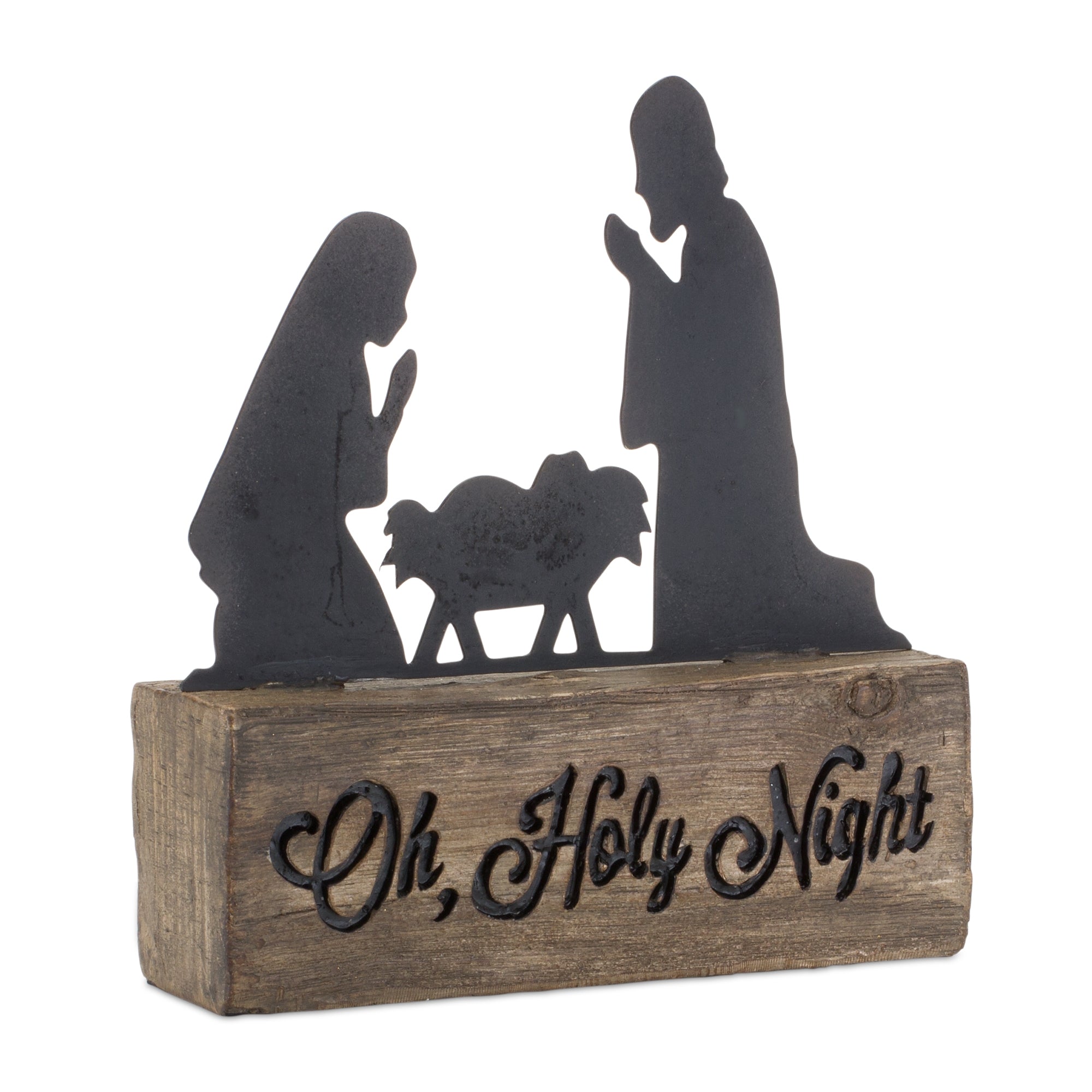 Holy Night Nativity Block Scene