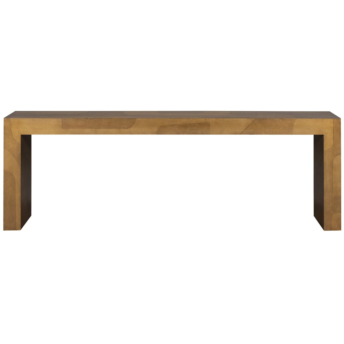 Vanguard Furniture Calder Dual Tone Brass Console