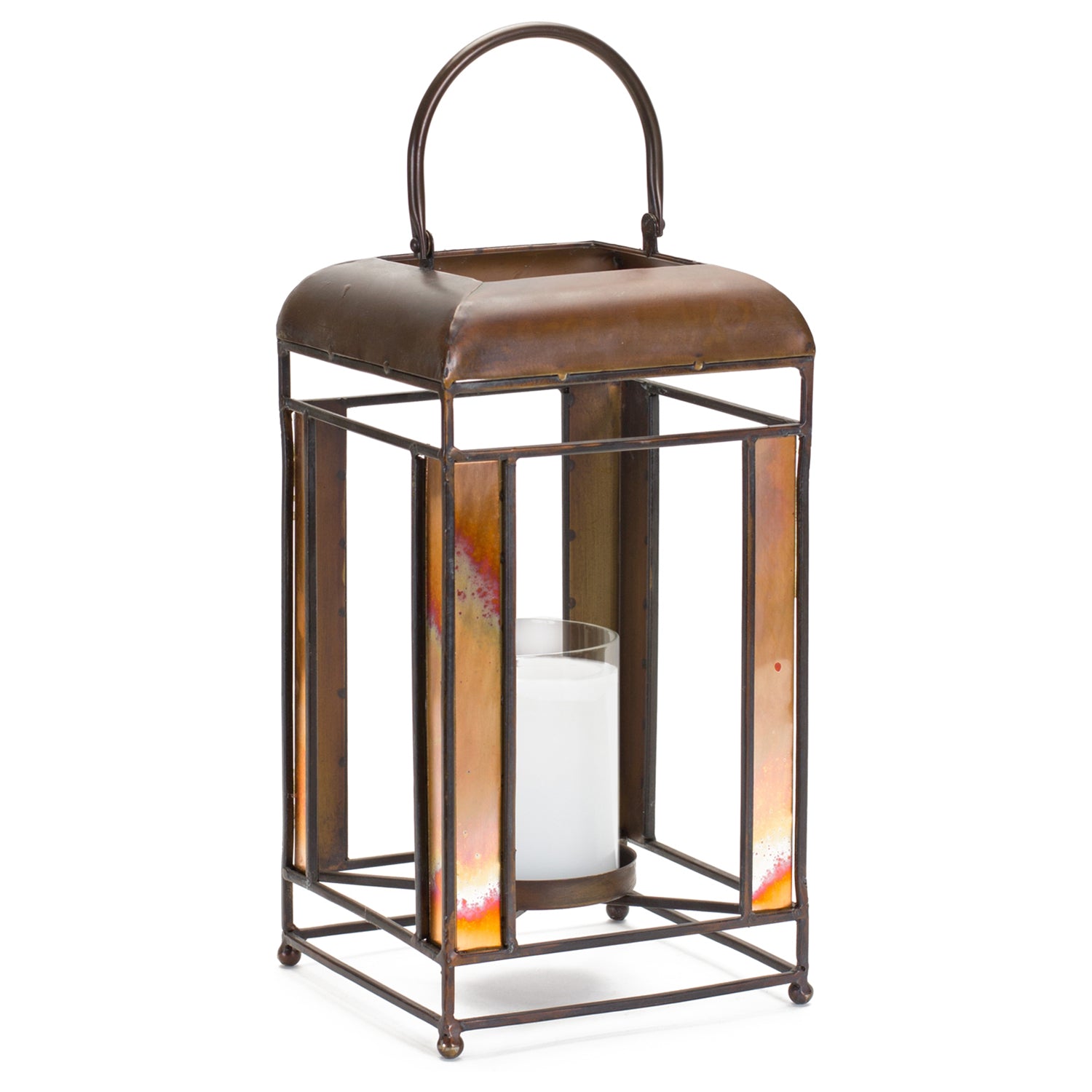 Bronze Metal Candle Holder