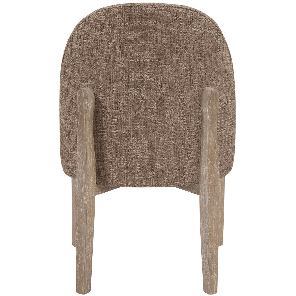 Torino Brown Fabric Upholstered Dining Chair Set of 2