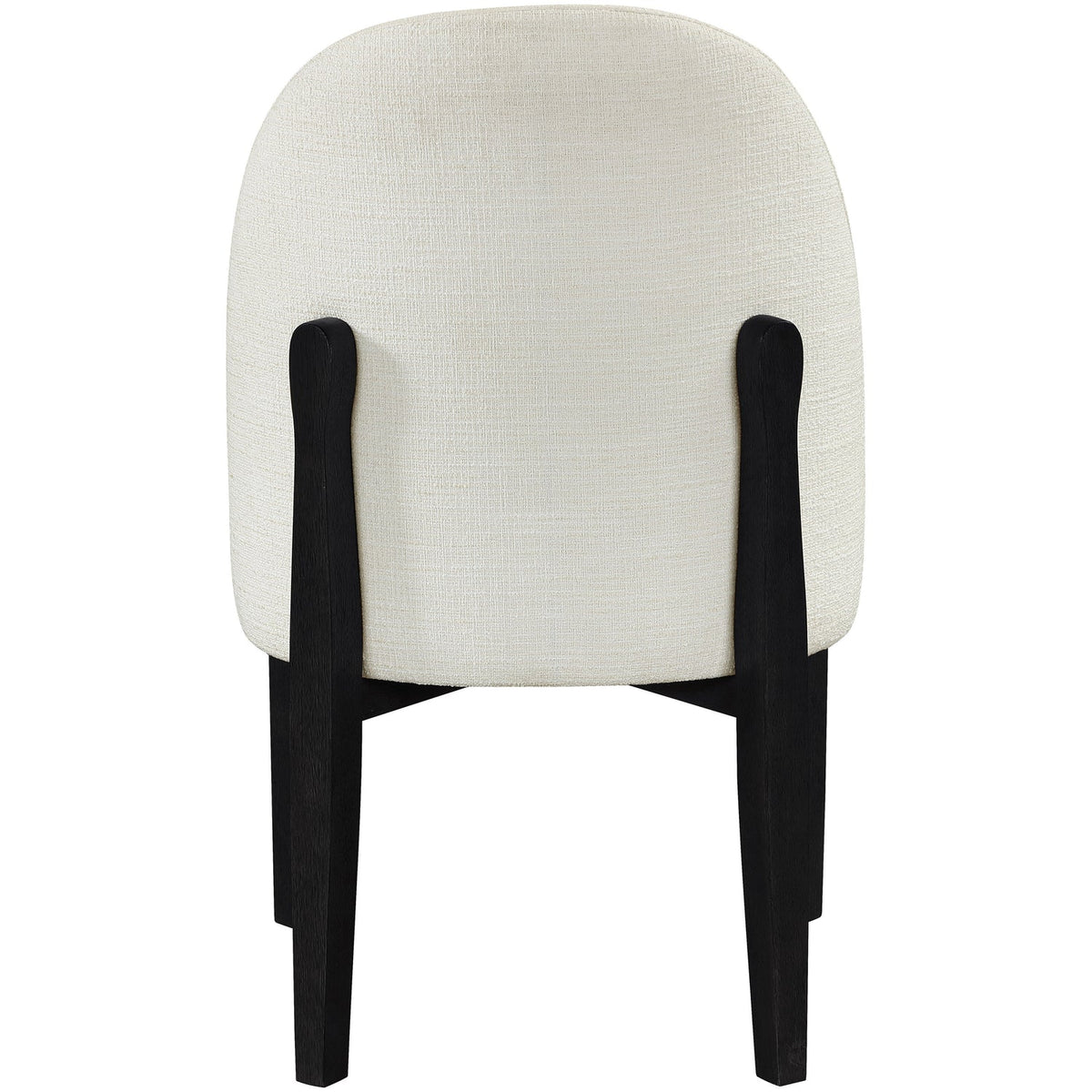 Torino Cream Fabric Upholstered Dining Chair Set of 2