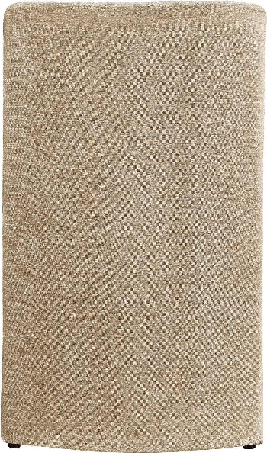 Slique Beige Performance Fabric Upholstered Dining Chair Set of 2
