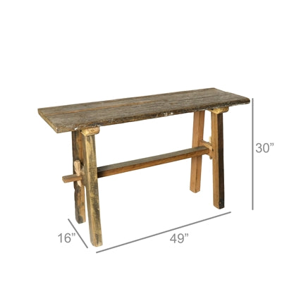 Arcadia Rustic Console Table