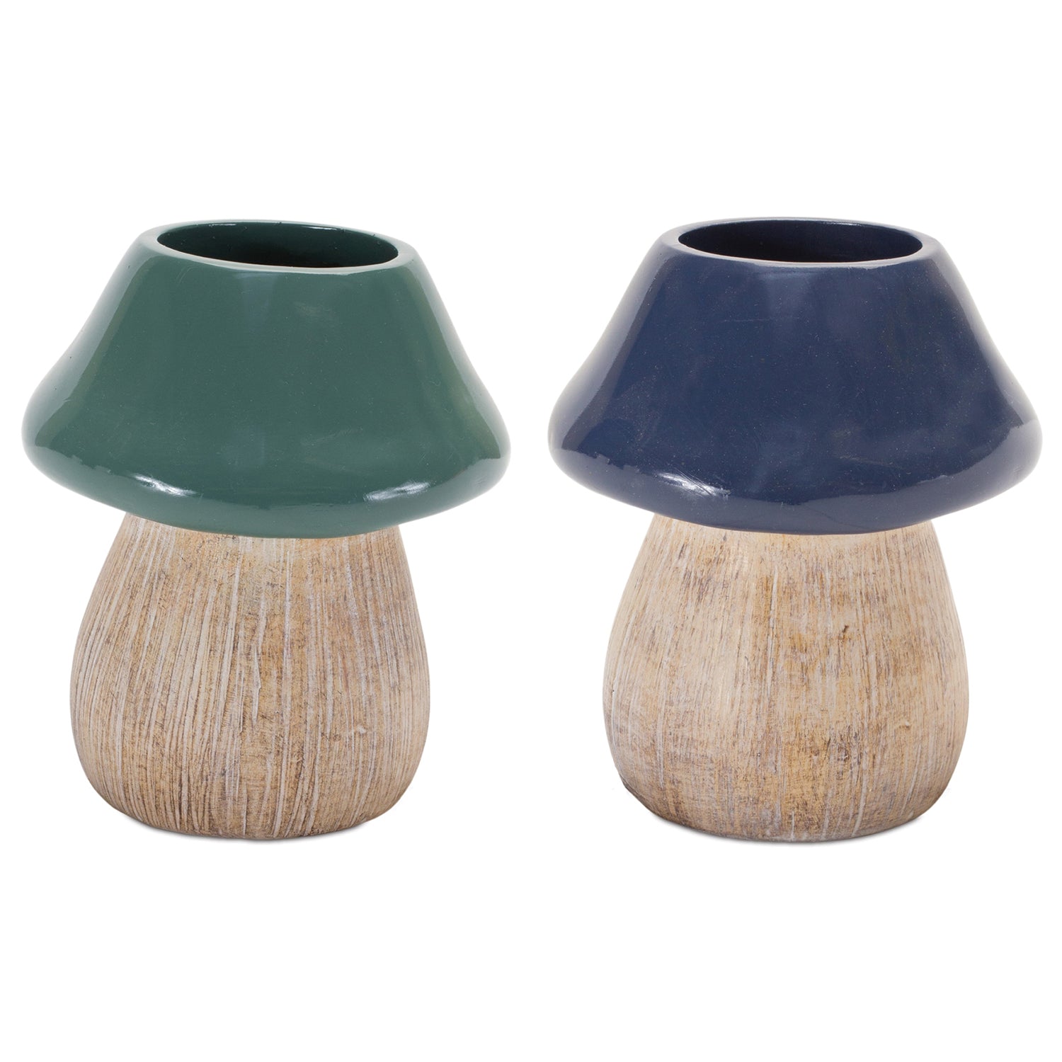 Garden Mushroom Planter Set of 2
