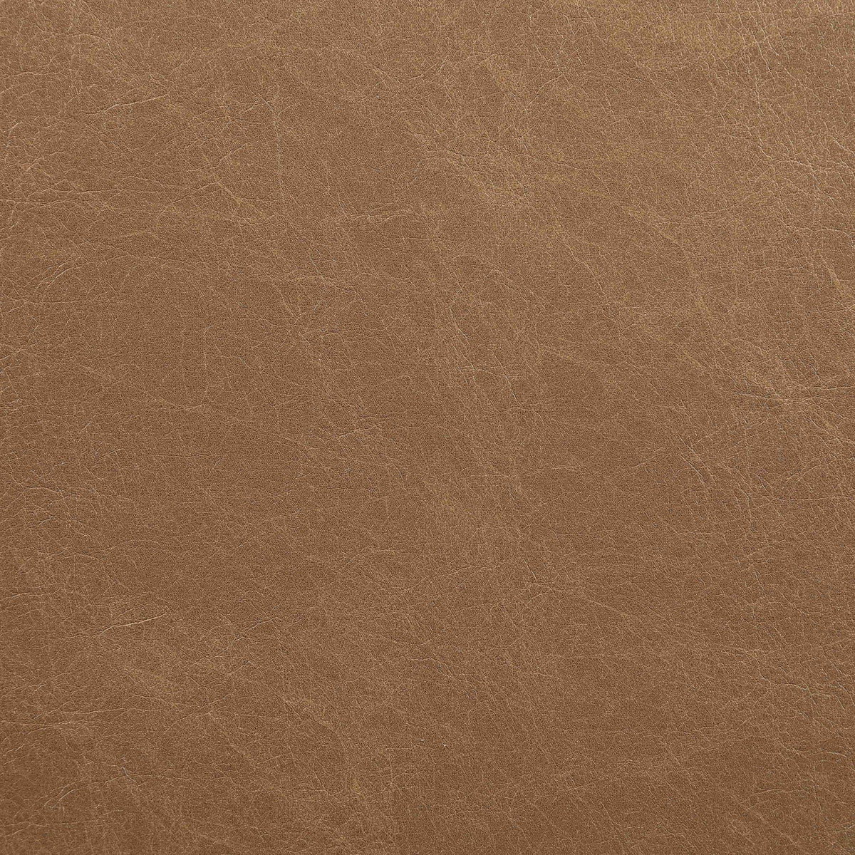 Ravina Cognac Vegan Leather and Linen Textured Fabric Upholstered Counter Stool Set of 2