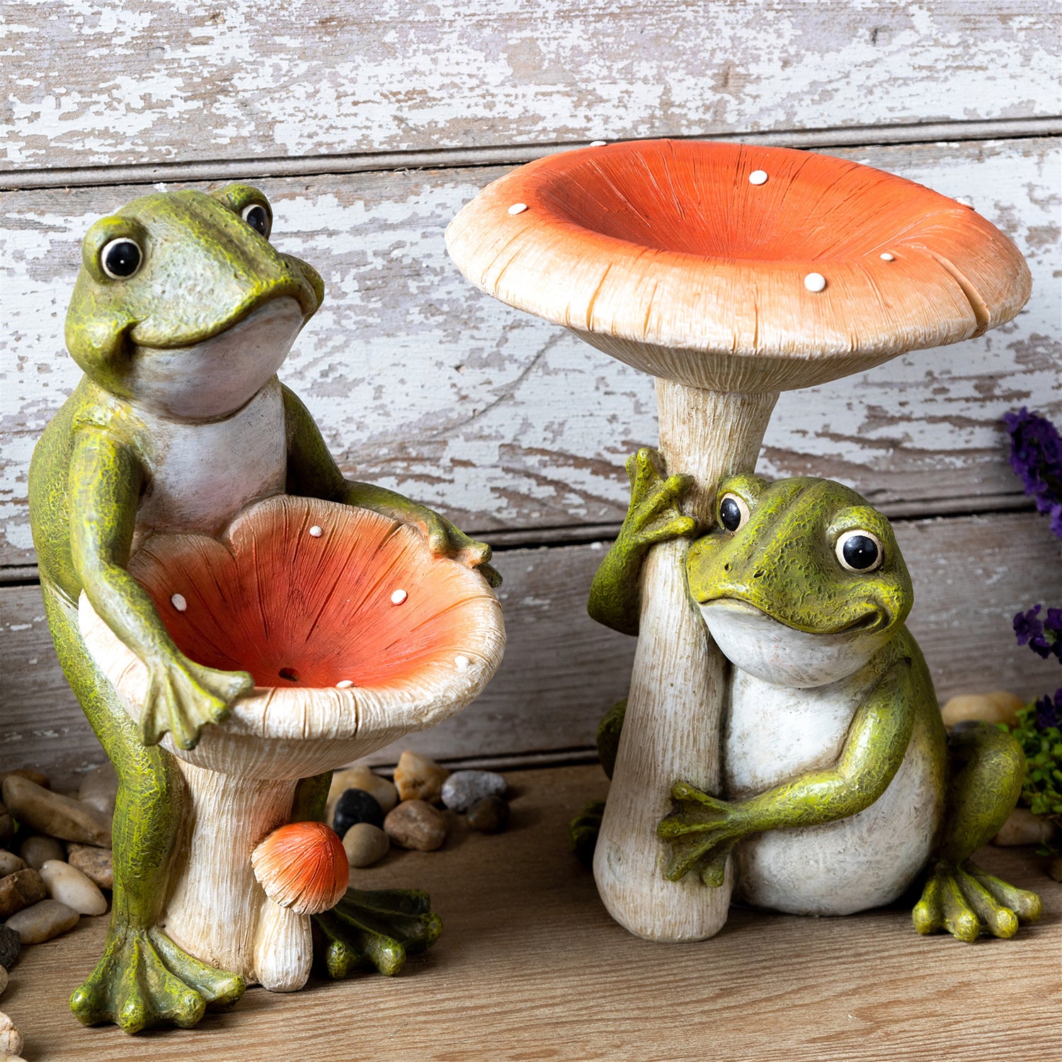 Garden Frog Set of 2