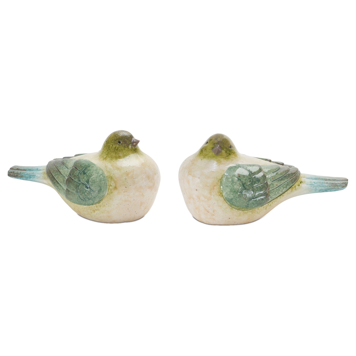 Cottage Bird Figurine Set of 2