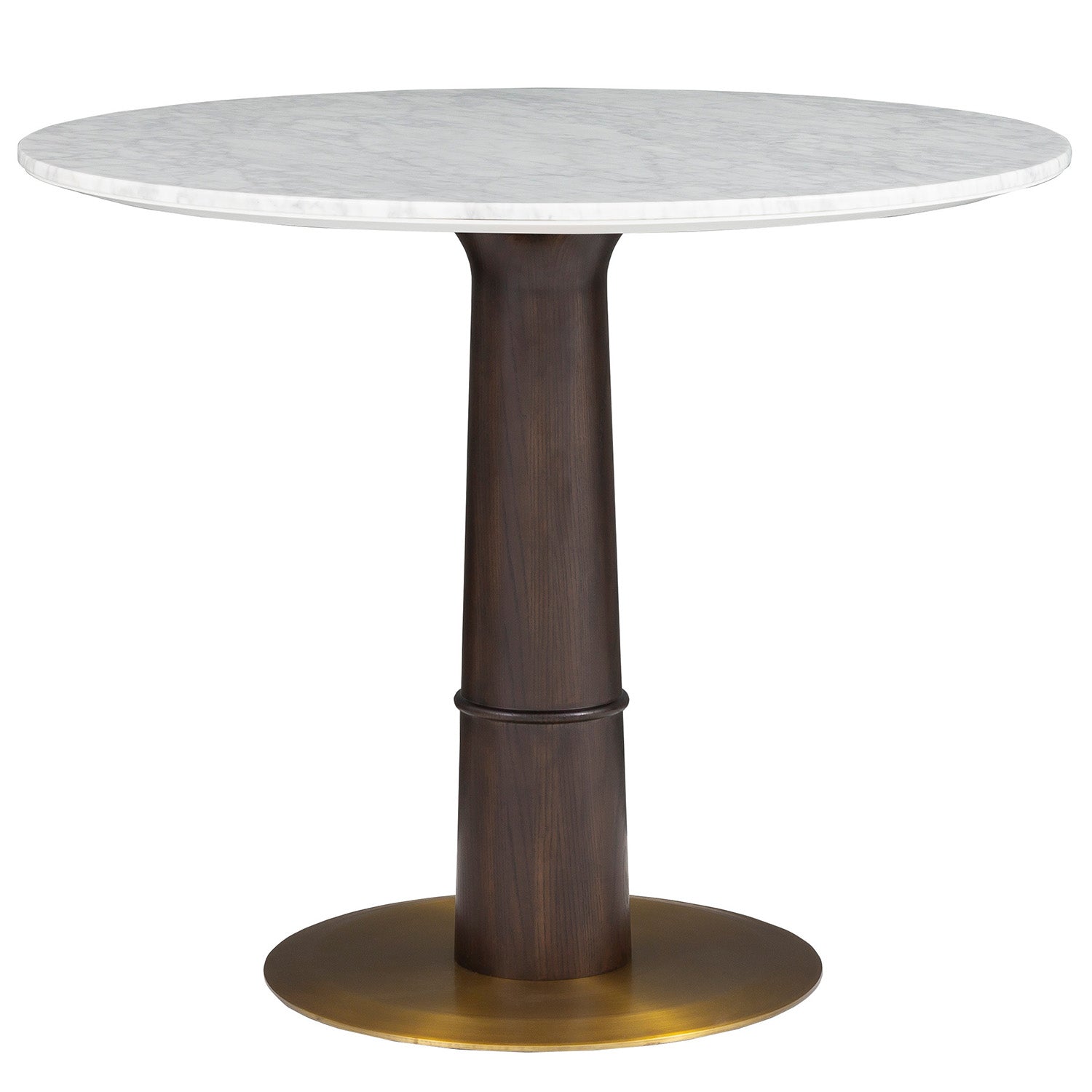 Fairfield Chair Westwood White Marble Short Dining Table