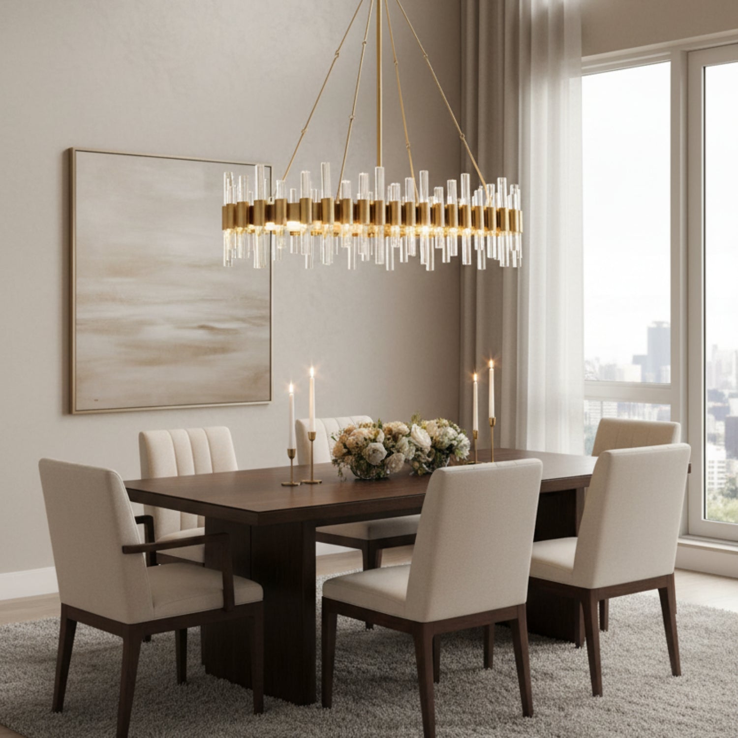 Arteriors Haskell Linear Chandelier