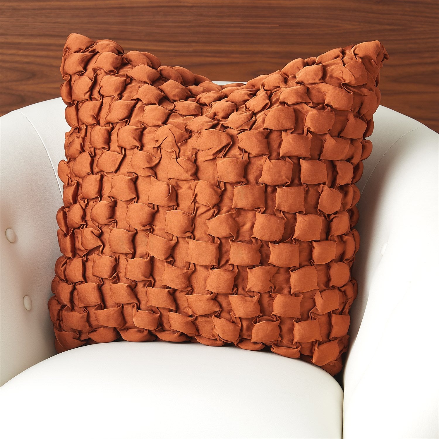 Global Views Square Ruche Pillow