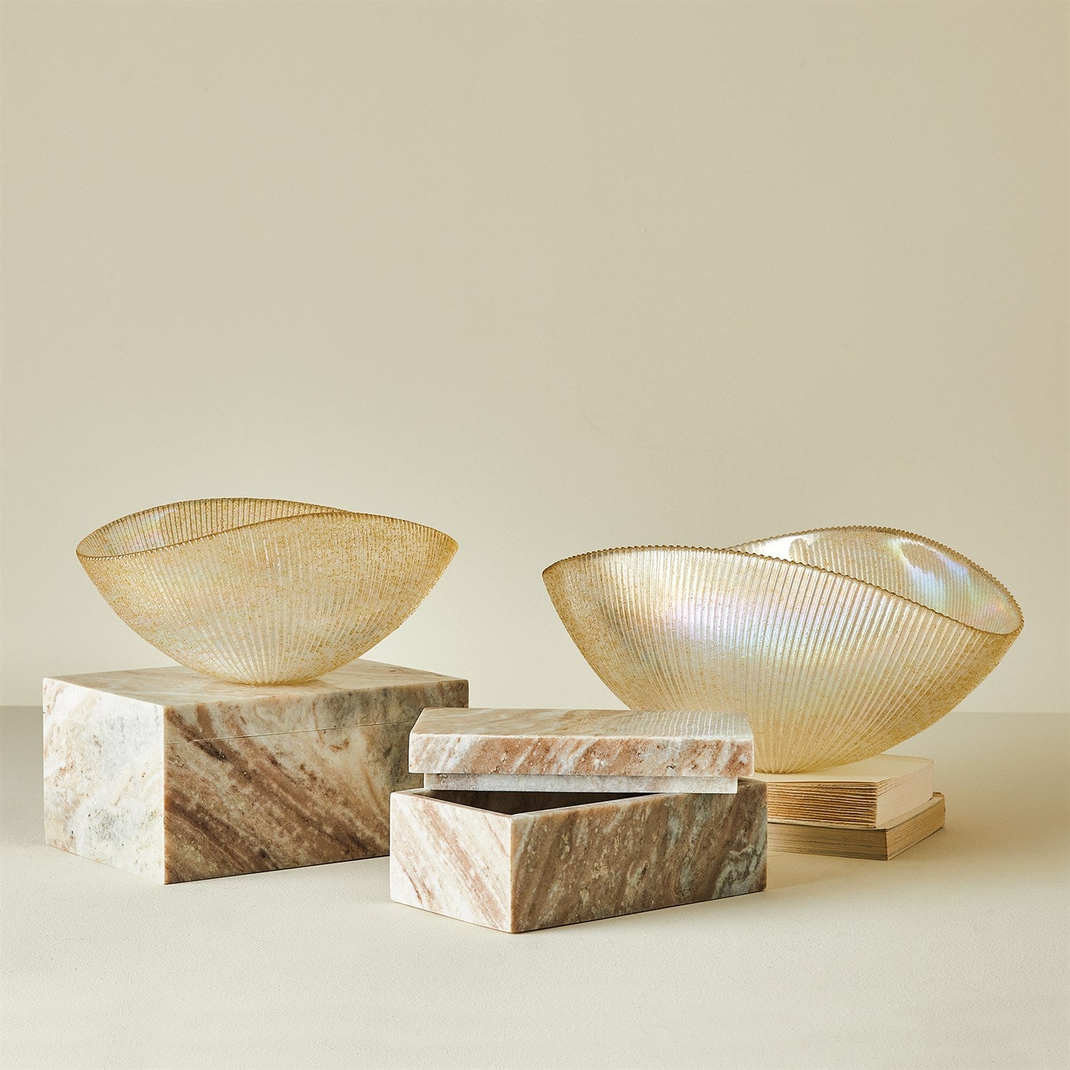 Global Views Toronto Marble Box