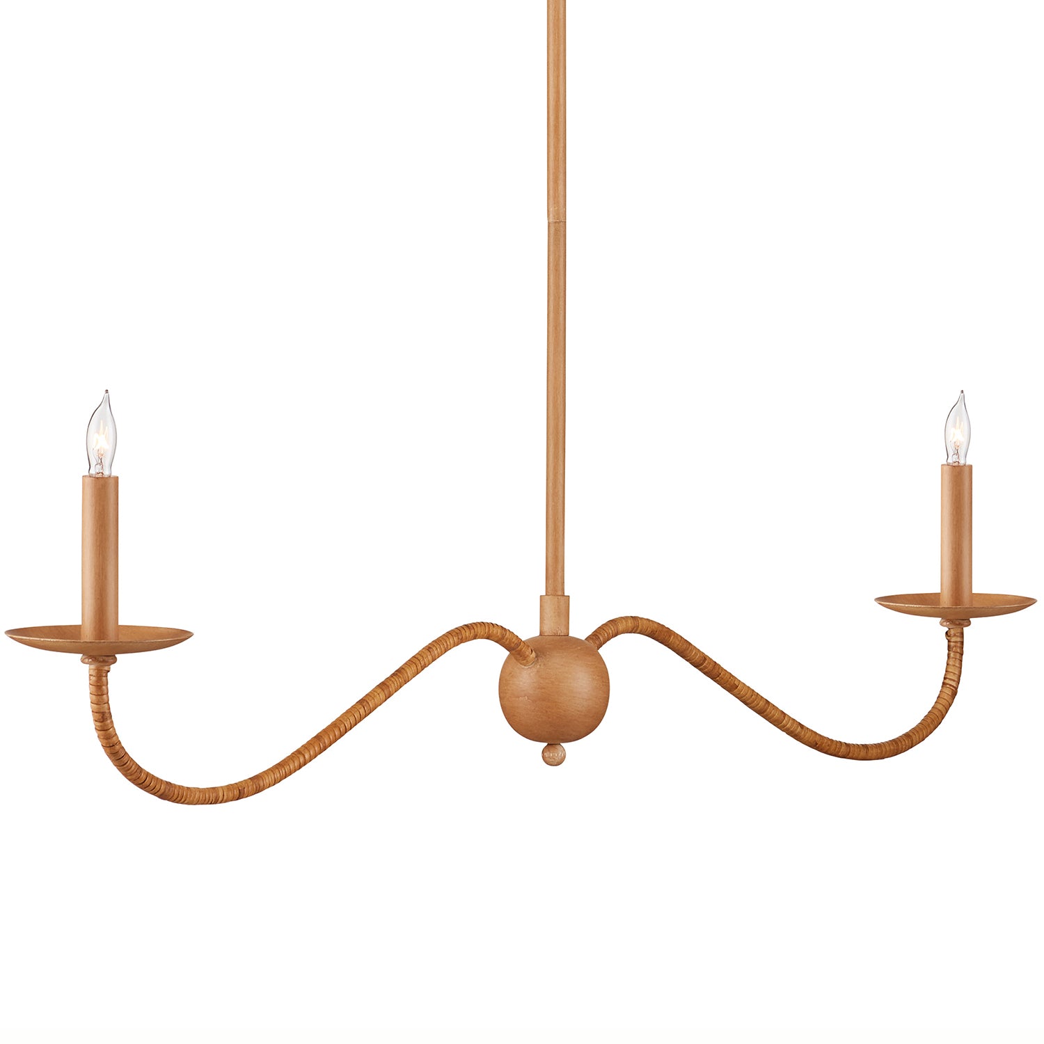 Currey & Co Saxon Linear Chandelier